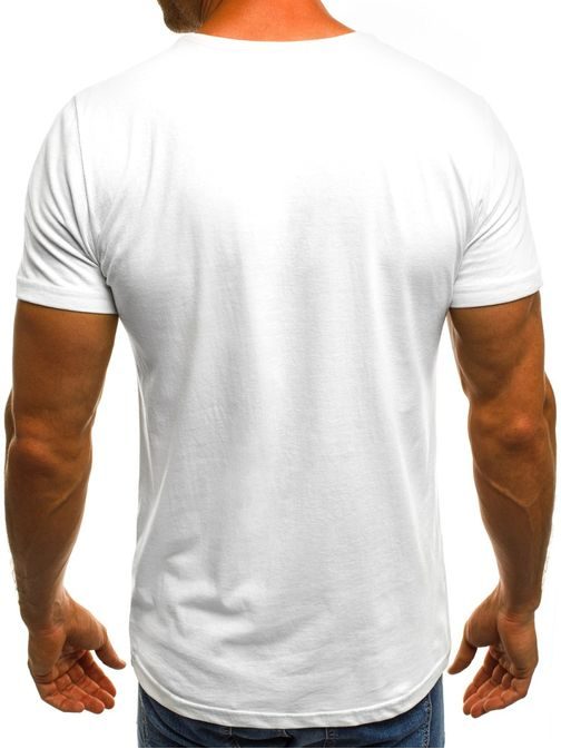 Pánske biele tričko O/1170