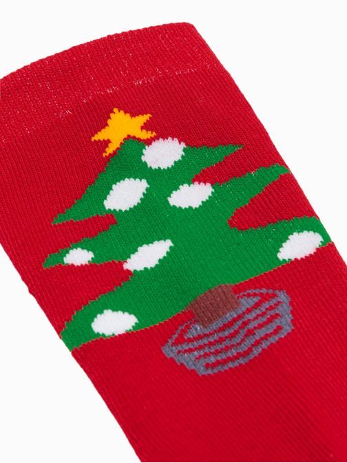 Mix dámskych ponožiek s vianočným motívom ULR066 (2ks)