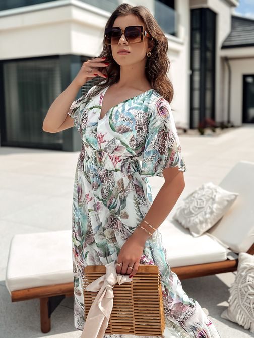 Fantastické biele šaty Arabella