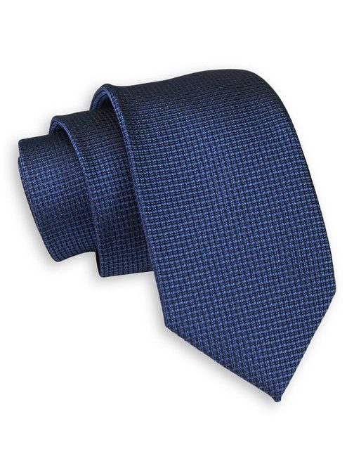 Pánska kravata v modrom prevedení