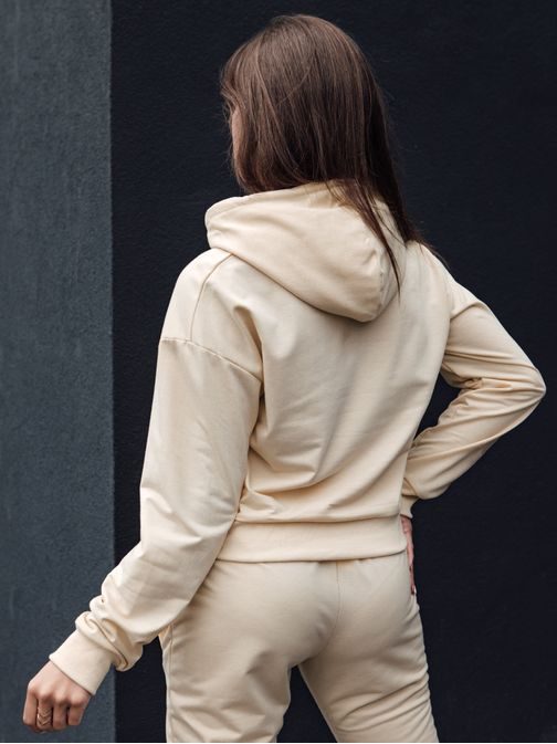 Trendy dámska krémová mikina Trendhood