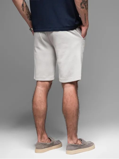 Svetlo-šedé chino pánske kraťasy V5 SRCS-0149