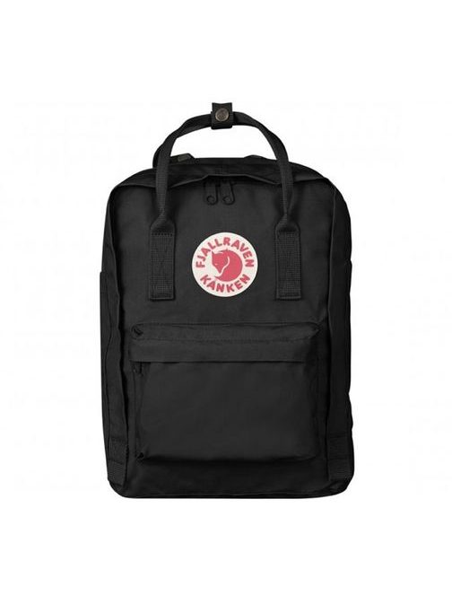 Štýlový čierny ruksak Fjallraven Kanken