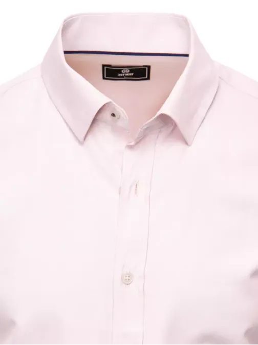 Svetloružová elegantná košeľa