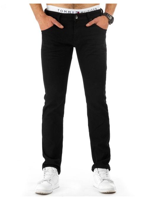 Klasické čierne pánske džínsy