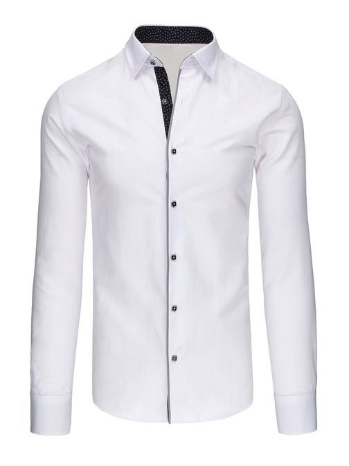 Originálna biela košeľa pre pánov