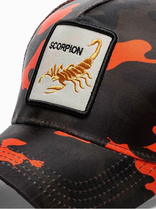 Hnedo-maskáčová šiltovka Scorpion H110