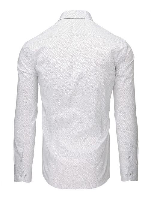 Biela košeľa so zaujímavou kombináciou guličiek