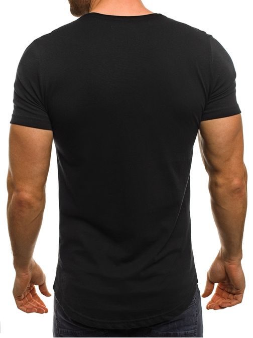 Moderné čierne tričko BREEZY 425T