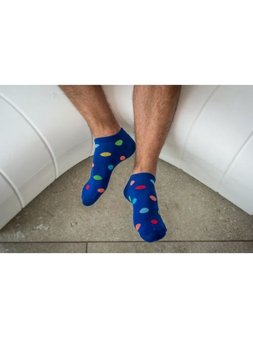 Členkové veselé bodkované ponožky Lentilky