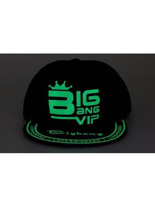 Trendová šiltovka typu snapback čierna