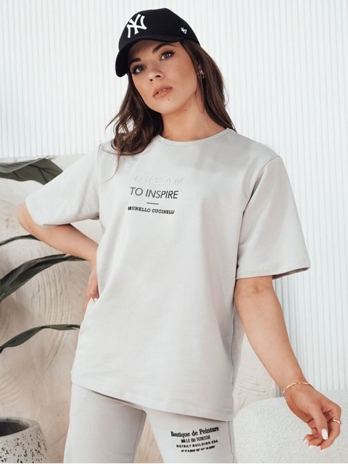 Dámska štýlová šedá tepláková súprava Sipan