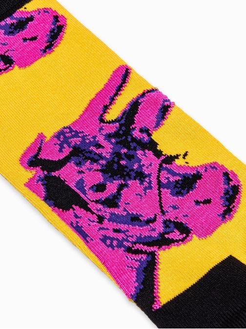 Žlté ponožky so zvieratkom U94