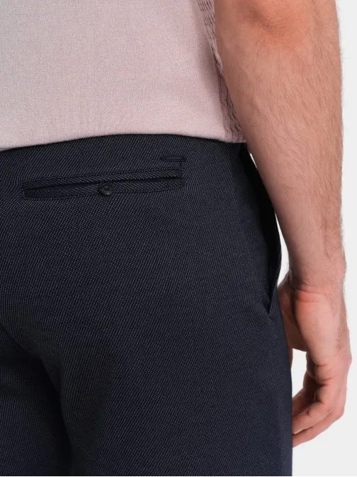 Granátové chinos kraťasy V1 SRCS-0128