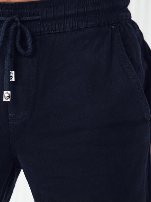 Modré pánske jogger kapsáče