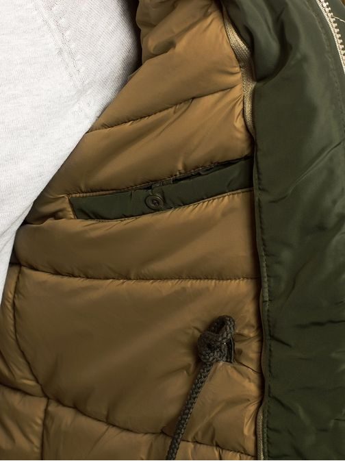 Zimná khaki pánska bunda J.BOYZ X1045K