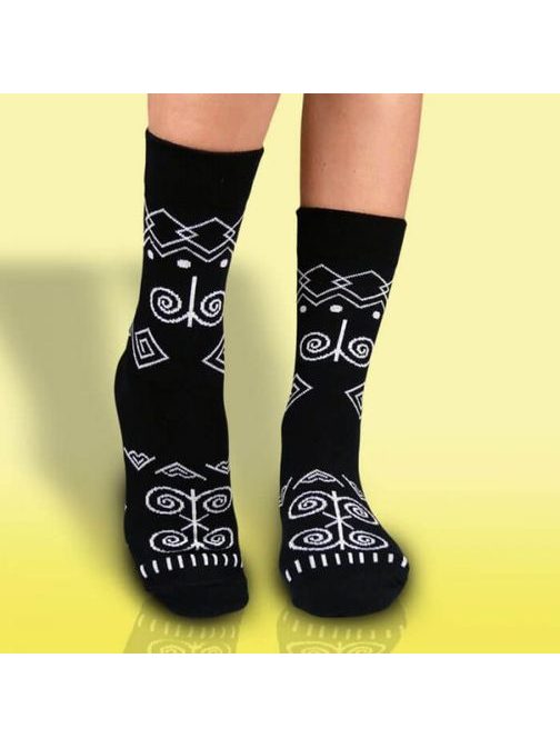 Pánske ponožky v čiernej farbe Čičman