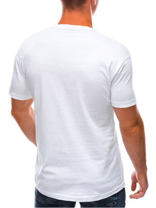 Biele tričko s potlačou Urban S1495