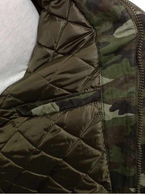 Army parka v svetlom maskáči AK-CLUB YL001