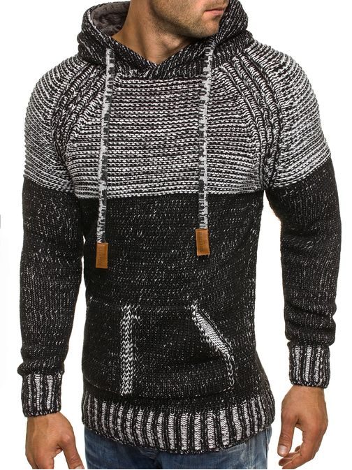 Teplý sveter na chladné dni BLACK ROCK 18001 ČIERNY