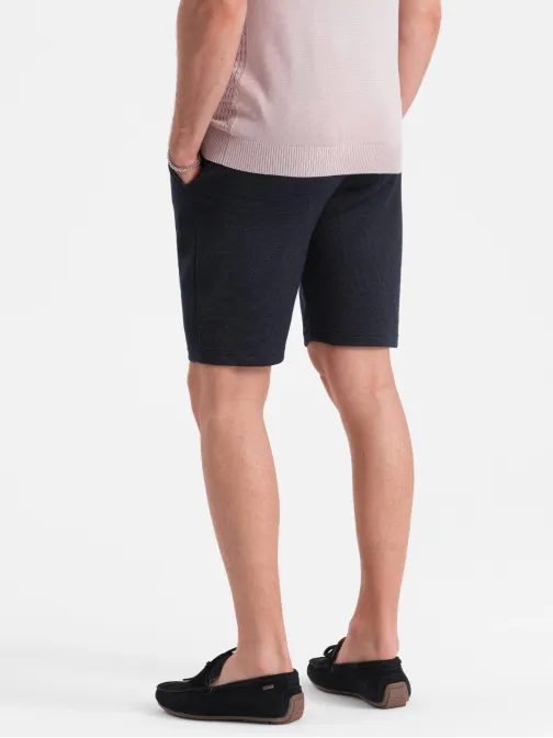 Granátové chinos kraťasy V1 SRCS-0128