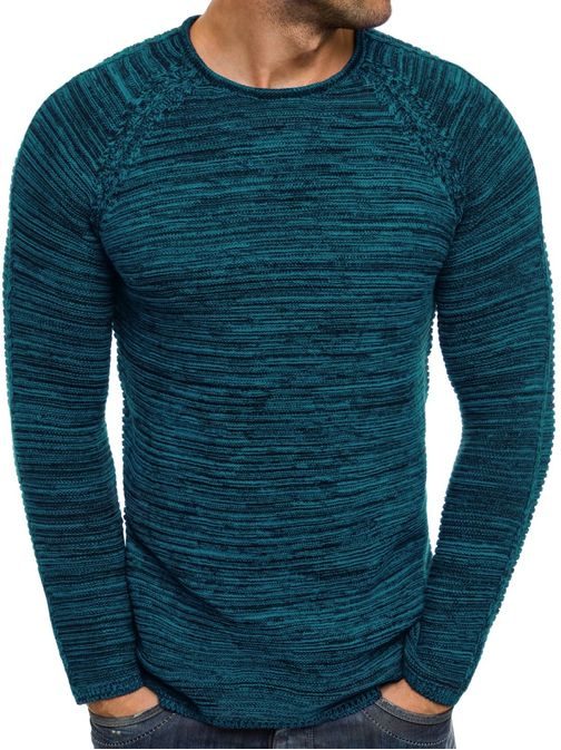 Netradičný sveter v indigo farbe BLACK ROCK 256031