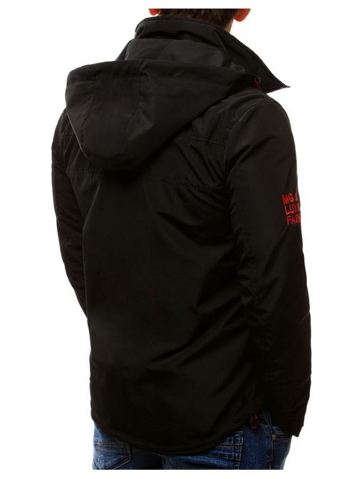 Čierna pánska softshell bunda