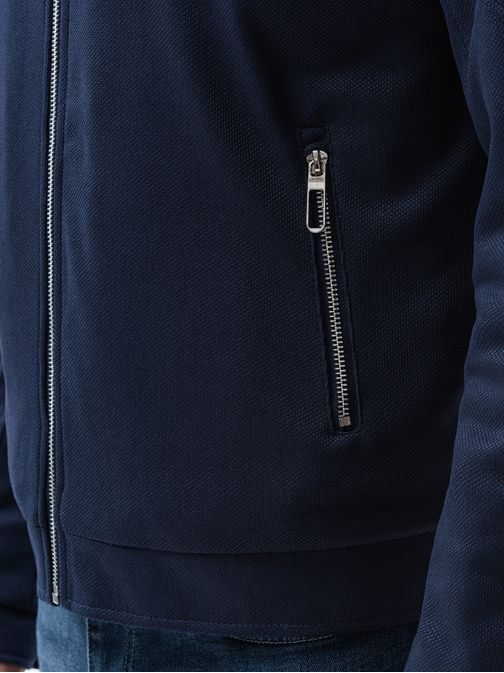 Trendová granátová prechodná bunda C461