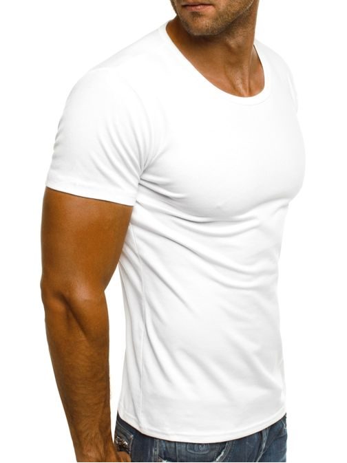 Klasické biele tričko J. STYLE 712006
