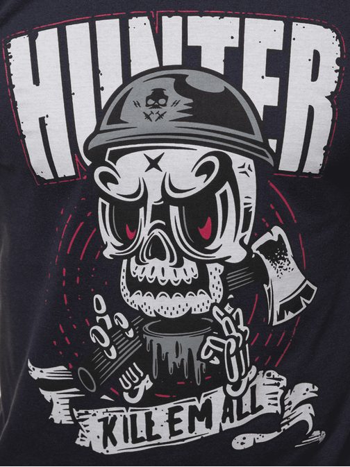 Originálne granátové tričko Hunter O/BL73