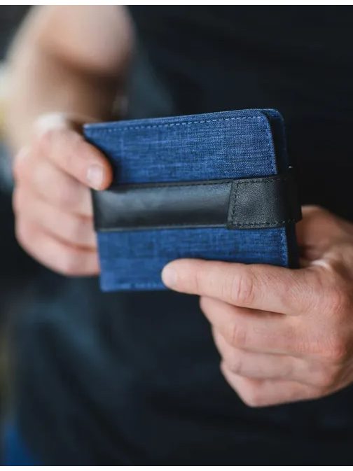 Granátová štýlová peňaženka Aidan