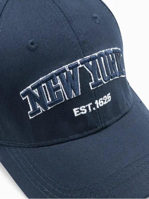 Moderná tmavo modrá šiltovka NY H160