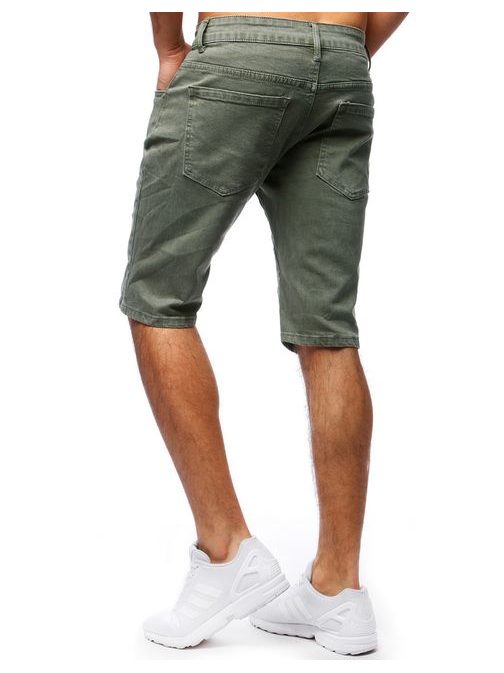 Pánske kraťasy jeans khaki