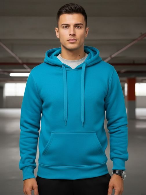 Pohodlná nebesky-čierna tepláková súprava