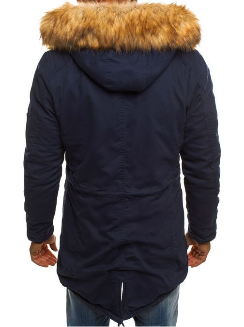 Úžasná granátová zateplená parka X-FEEL 88626