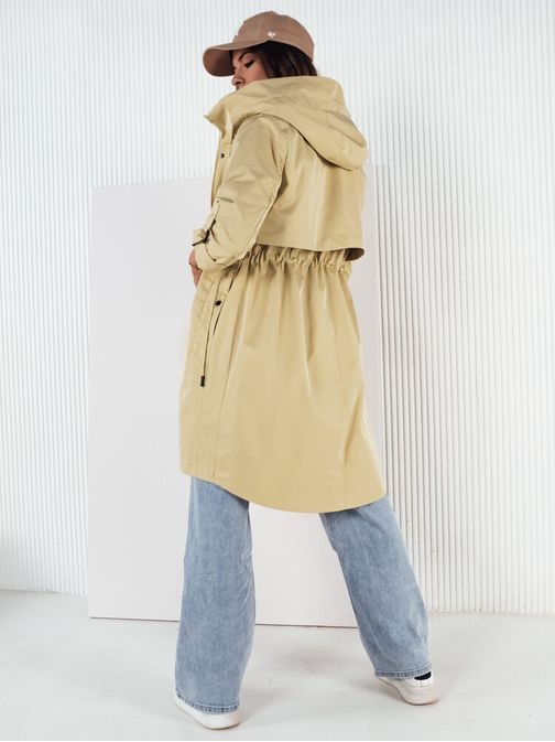 Nádherná dámska žltá parka Nocito