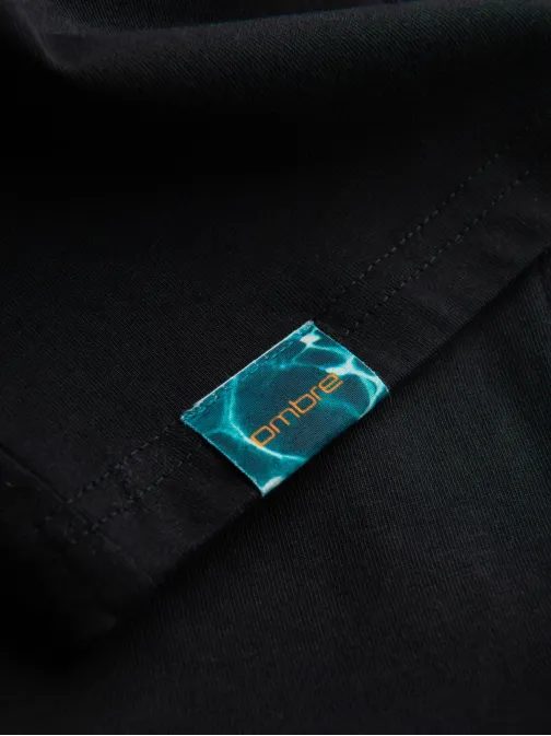 Čierne tielko s letným motívom V1 TSTT-0191