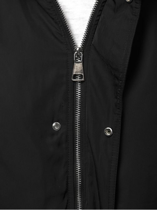 Trendy pánska zimná bunda čierna O/88859