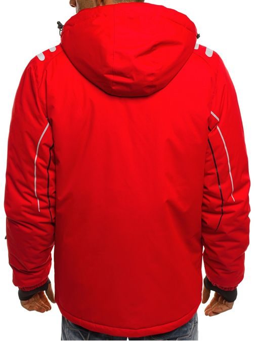Športová červená pánska bunda RED FIREBALL F802