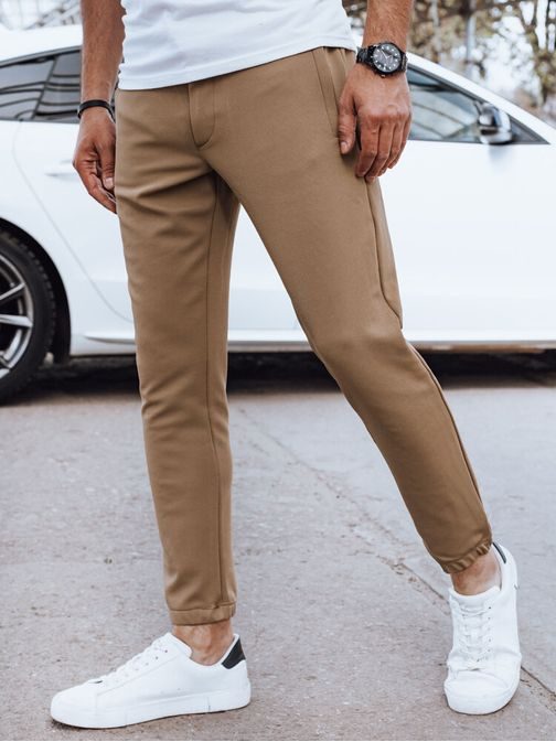 Elegantné béžové joggery