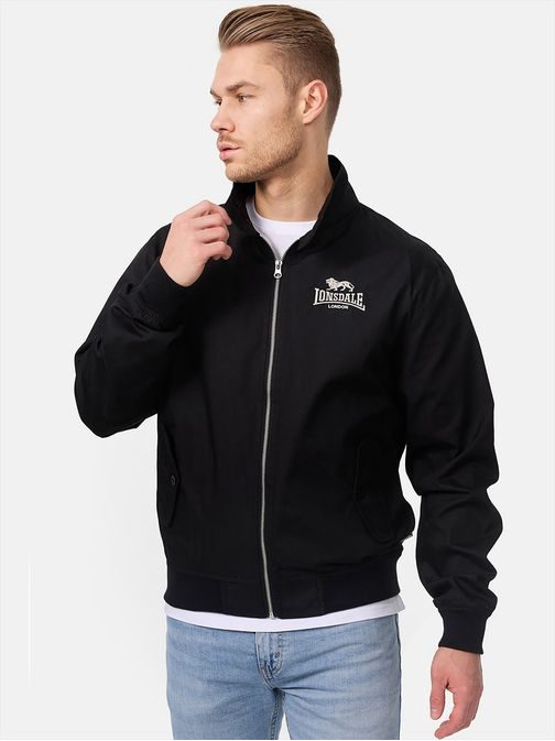 Pánska čierna bunda CLASSIC Lonsdale