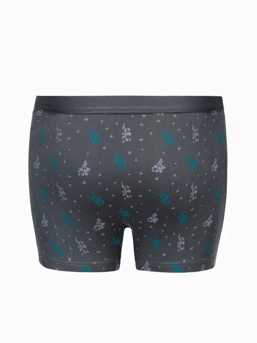 Pánske grafitové boxerky U520