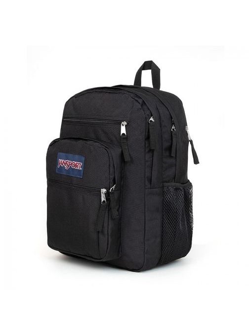 Študentský čierny ruksak Jansport