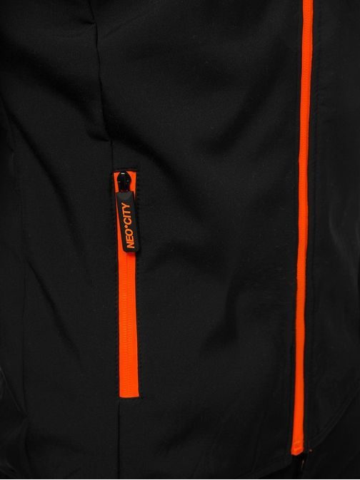 Softshell bunda v čiernej farbe JS/KS2185Z