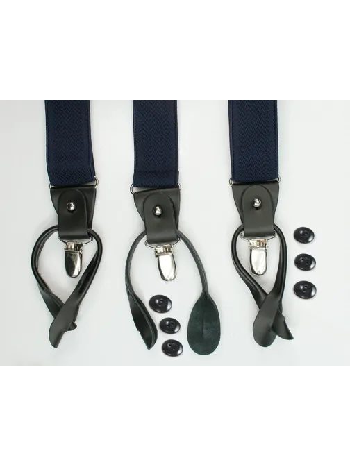 Tmavomodré pánske traky Alties