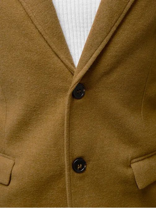 Béžový pánsky kabát JB/1047Z