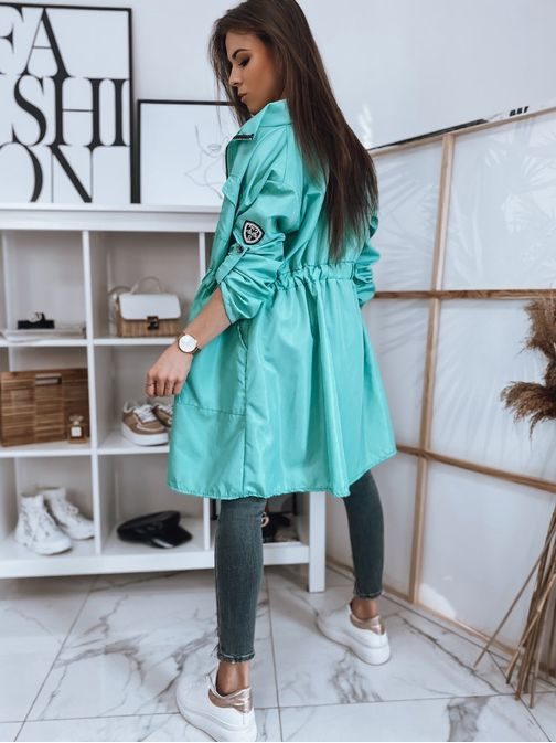 Trendy dámska zelená parka Lissy