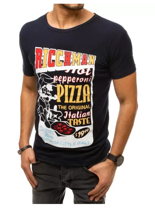 Originálne granátové tričko Pizza