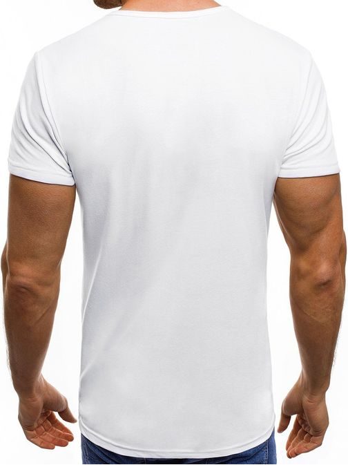 Pánske biele tričko JS/SS220Z