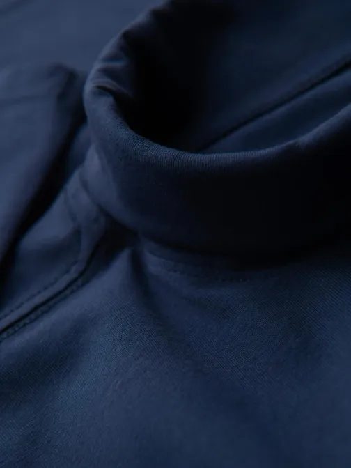 Moderný tmavomodrý pánsky rolák  V2 LSCL-0130